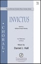 Invictus TTBB choral sheet music cover